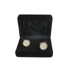 Men J.Valintin Cufflinks by Vitorofolo for French Cuff Shirt V35-33 Pearl