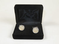 Men J.Valintin Cufflinks by Vitorofolo for French Cuff Shirt V35-33 Pearl