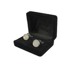 Men J.Valintin Cufflinks by Vitorofolo for French Cuff Shirt V35-33 Pearl
