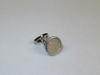 Men J.Valintin Cufflinks by Vitorofolo for French Cuff Shirt V35-33 Pearl