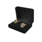 Men J.Valintin Cufflinks by Vitorofolo for French Cuff Shirt V35-35 Gold