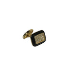 Men J.Valintin Cufflinks by Vitorofolo for French Cuff Shirt V39-59 Gold Diamond