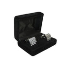 Men J.Valintin Cufflinks by Vitorofolo for French Cuff Shirt V39-64 Silver