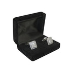 Men J.Valintin Cufflinks by Vitorofolo for French Cuff Shirt V39-68 Silver