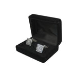 Men J.Valintin Cufflinks by Vitorofolo for French Cuff Shirt V39-68 Silver