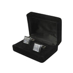 Men J.Valintin Cufflinks by Vitorofolo for French Cuff Shirt V39-70 Silver