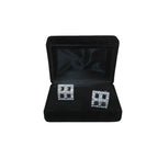 Men J.Valintin Cufflinks by Vitorofolo for French Cuff Shirt V39-72 Silver