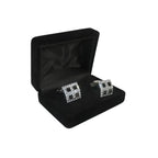 Men J.Valintin Cufflinks by Vitorofolo for French Cuff Shirt V39-72 Silver