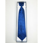 Men's Vito Rofolo From Italy Tie Hankie Gift Boxed 100% Silk VR-29 Royal Paisley