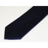 Men's Tie/Hankie Microfiber Silky Vito Rofolo by J.Valintin VTR-89 Navy Blue