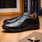 Vulcan genuine alligator sneakers Black