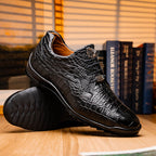 Vulcan genuine alligator sneakers Black