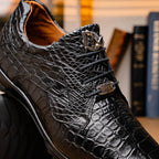 Vulcan genuine alligator sneakers Black