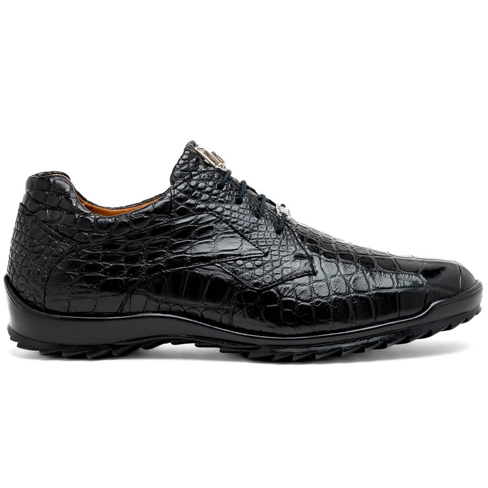 Vulcan genuine alligator sneakers Black