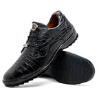 Vulcan genuine alligator sneakers Black