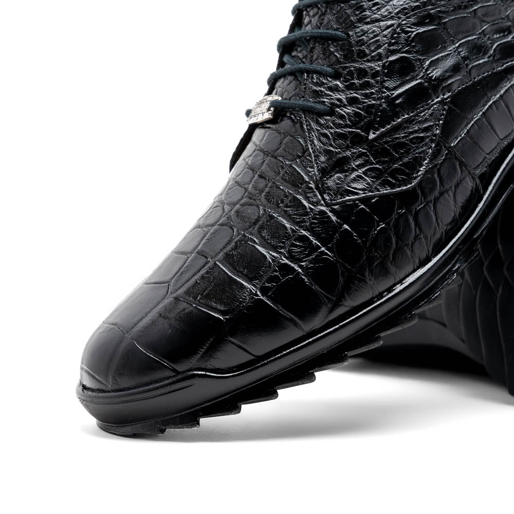 Vulcan genuine alligator sneakers Black