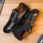 Vulcan genuine alligator sneakers Black