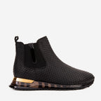 Vinci The Panther Black Leather Men Chelsea Boot