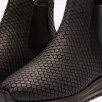 Vinci The Panther Black Leather Men Chelsea Boot