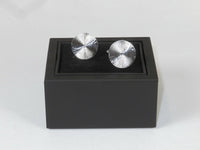 Mens Cufflinks by Vitorofolo Use for French Cuff Shirt V29-8 Silver Plated