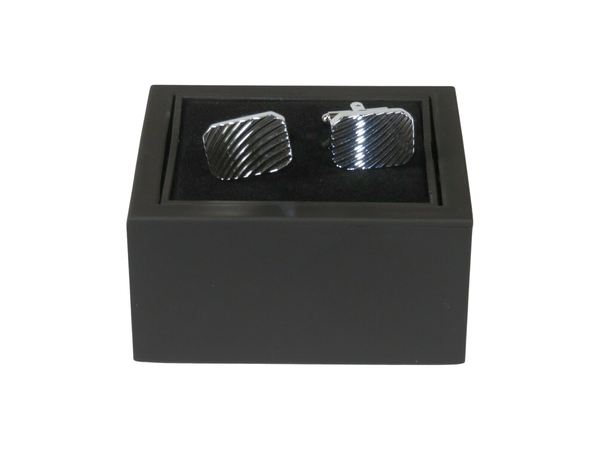 Mens Cufflinks by Vitorofolo Use for French Cuff Shirt V29-5 Silver Plated